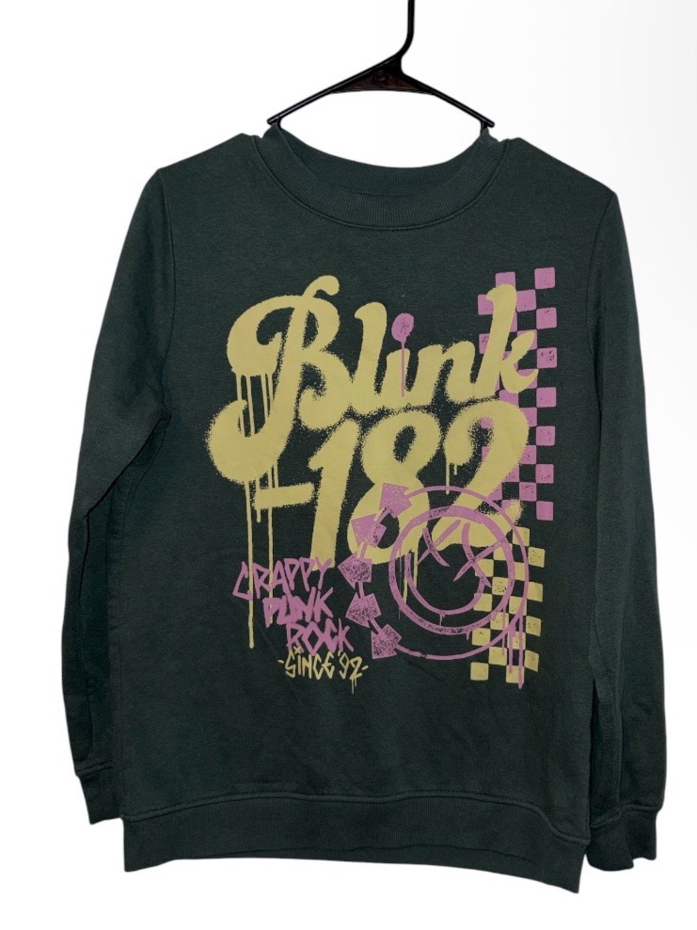 Blink-182 Crappy Punk Rock Since 92 Sweatshirt Size Medium - Picture 2 of 6